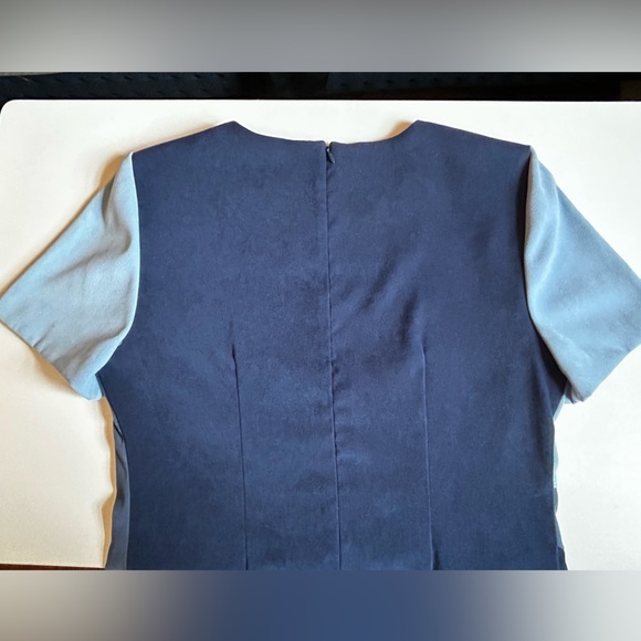 Jessica Howard women’s dress size 10, block pattern of blues - Picture 11 of 13